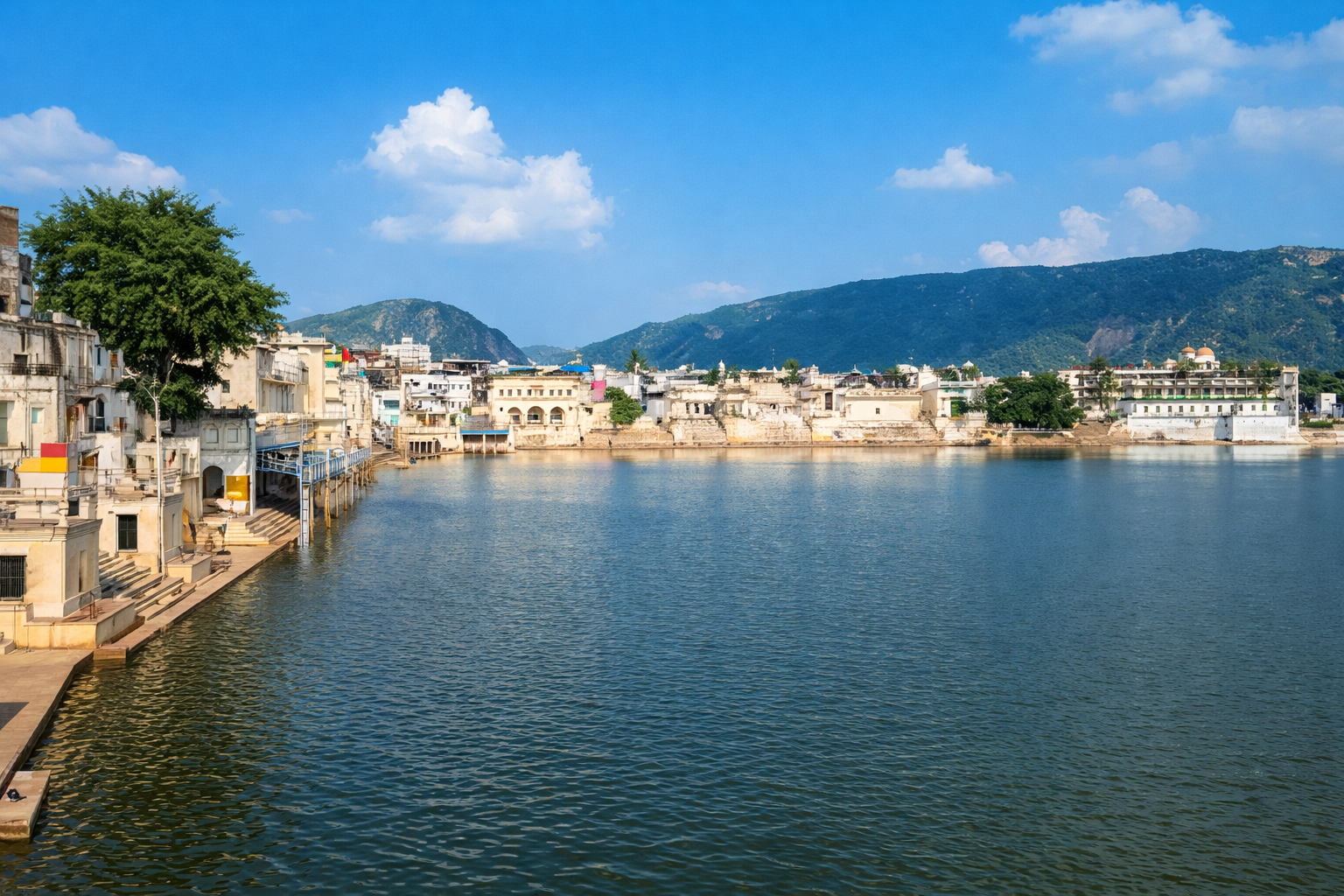 Pushkar Lake and Ghats